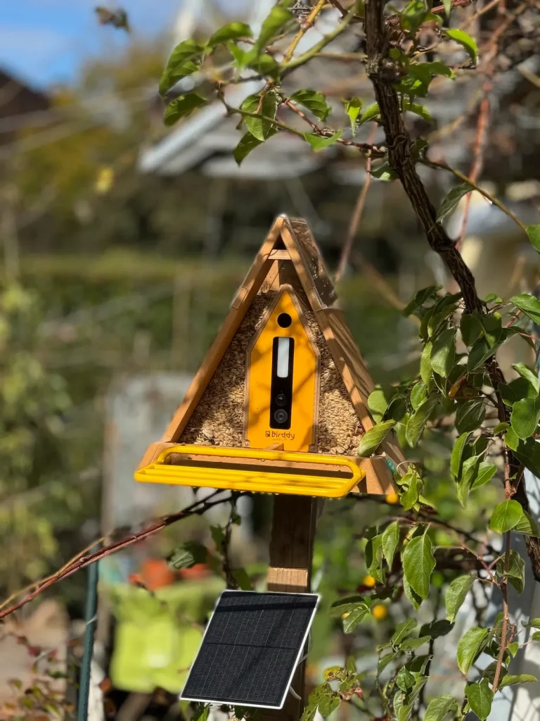 Smartes Vogelhaus mit Solar